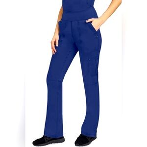 Women's Navy Blue Scrub Pants-size XL